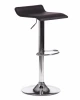 15089 Стул барный KOST (mod. KY509) черный/хром (металл, экокожа)
