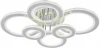 10297/6LED BL Потолочная люстра светодиодная с таймером Escada Venus 10297/6LED BL 140Вт, с ПДУ, металл/акрил, хром/прозрачный (220V, кольцо)