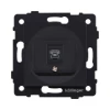 REA-009BM Розетка телефонная RJ11 черный матовый Kollinger REA-009BM для Aspekt, Eleganz, Reflex