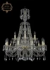 11.12.10+5.240.XL-69.Gd.Sp Подвесная люстра Art Classic 11.12 11.12.10+5.240.XL-69.Gd.Sp (220V, хрусталь, на цепи, подсвечник, свеча)