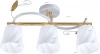 380/3PF-Whitegold Потолочная люстра IDLamp Annelisa 380/3PF-Whitegold