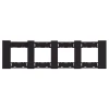 AA4802M4AG Рамка 4-ая черный матовый Meiton AA4802M4AG