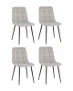 УТ000042240 Стул Одди Original светло-серый 4 шт. Stool Group УТ000042240