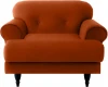 339447 Кресло Italia ОГОГО (арт.339447), (Ткань/Оранжевый)