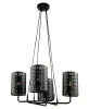 4002/4P-BK-GR Подвесная люстра Lumien Hall Тейл 4002/4P-BK-GR