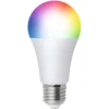 LED-A60-12W/RGBW/E27/230V/WF/FR PLS80WH Умная лампа светодиодная Wi-Fi Bluetooth, диммируемая, матовая, 2700-6500K+RGB. Голосовое управление приложение UnielSmart Uniel LED-A60-12W/RGBW/E27/230V/WF/FR PLS80WH