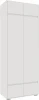 593730 Шкаф Роут двухстворчатый (Роут двухстворчатый белый) Woodville арт.593730