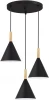 SLE1255-423-03 Светильник подвесной Evoluce Arket SLE1255-423-03 Черный/Черный E27 3*40W (220V, на проводе)
