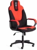19574 Кресло NEO 2 (22) ткань, черный/красный, 2603/493 Tetchair 19574