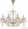 116/8/195 G Подвесная люстра Bohemia 116 116/8/195 G (220V, подвески, на цепи, подсвечник, свеча)