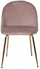 30C-301-1G LPI Обеденный стул Garda Decor 30C-301-1G LPI (Золото/Пыльно-розовый)