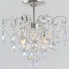 04051-0.3-04 CR Потолочная люстра хрустальная на штанге Reluce 04051-0.3-04 CR (220V)