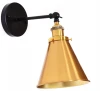 LDW B007-1 BK+MD Бра Lumina Deco LDW B007-1 BK+MD
