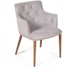 2001000001279 Стул Carl с подлокотниками, светло-серый Top Concept 2001000001279
