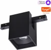 359519 Трековый Wi-Fi низковольтный светильник Novotech SHINO FLUM 359519 черный диммир. со сменой цв.температуры, Tuya Smart Life IP20 LED 10W 48V 3000-6000K (управление смартфоном, умный дом - Алиса, Smart Life)