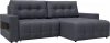 128944 Диван угловой с полками Лига-053 НПБ Лига Диванов (Экокожа) арт.128944