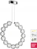 MOD555PL-L23CH4K Подвесной светильник Amulet MOD555PL-L23CH4K (LED, 220V, на тросе, шарики, кольцо)