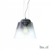 CYLINDER SP1 D40 CROMO SFUMATO Подвесной светильник Ideal Lux Cylinder SP1 D40 CROMO SFUMATO