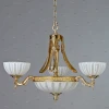 02228/3 WP Люстра подвесная Ambiente by Brizzi Navarra, 6 ламп, золото с белым