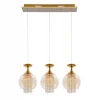 CHIK SP3 GOLD Подвесной светильник Crystal Lux Chik SP3 GOLD