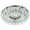 741074 Потолочный светильник круглый Lightstar Onda 741074 (220V, хрусталь)