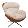 FR 1070 Кресло BLISS оранж/серый, экокожа, шенилл Bradex Home FR 1070