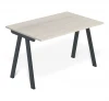9920374302 Стол Sheffilton SHT-TU92/TT 120/80 ЛДСП Антрацит/дуб белёный 9920374302