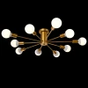LOFT 79014/10С GOLD Потолочная люстра Natali Kovaltseva Loft 79014/10С GOLD