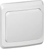 BC10-001B Выключатель встраиваемый одноклавишный (белый) Systeme Electric Этюд BC10-001B