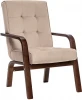 2500000118098 Кресло Leset Модена (Фанера,Березовый шпон,Велюр/Бежевый) арт.2500000118098