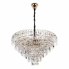 ML.850.18 GD Подвесная люстра хрустальная Modelux MODELUX ML.850.18 GD