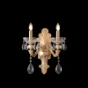 ELIZABETH AP2 BRASS Бра Crystal Lux ELIZABETH AP2 BRASS