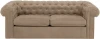 329598 Диван Chesterfield ОГОГО (арт.329598), (Ткань/Серый)