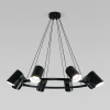 70147/8 черный Подвесной светильник Eurosvet Splay 70147/8