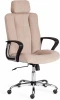 21164 Компьютерное кресло игровое Tetchair OXFORD (Флок/Бежевый)