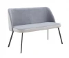 FR 0375 Диван-скамья Praga серая