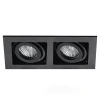 107421 black Встраиваемый точечный светильник Italline Il107 107421 black