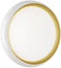 7650/DL Настенно-потолочный светильник Sonex Tofiq White 7650/DL PALE SN пластик/белый/золотой LED 48Вт 4000К D380 IP43