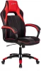 VIKING 2 AERO RED Кресло игровое Zombie VIKING 2 AERO черный/красный текстиль/эко.кожа крестовина пластик