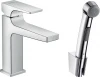 32522000 Смеситель Hansgrohe Metropol 32522000 для раковины с гигиеническим душем, с донным клапаном Push-Open