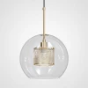 CATCH01 Подвесной светильник Catch Brass D24 ImperiumLoft Catch01 (186706-26) (220V, на проводе, шар)
