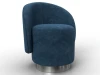 136467 Кресло Лига-108 (Фанера,ДСП,Брус,Велюр/Синий) Лига Диванов 136467