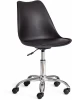 21551 Офисное кресло TULIP (mod.106-1) / 1 шт. в упаковке (Металл,Пластик /Черный,Хром)