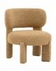 УТ000041683 Кресло лаунж Fani горчичный Stool Group арт.УТ000041683