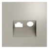 VLS002703 Накладка для розетки TV+RJ45 Voltum S70 VLS002703 (кашемир)