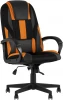 УТ000035037 Кресло игровое TopChairs ST-CYBER 9 черный/оранжевый УТ000035037