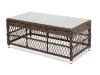 YH-S4840W brown Стол журнальный из искусственного ротанга, цвет коричневый 4SIS Гранд Латте YH-S4840W brown