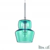 ZENO SP1 SMALL AZZURRO Подвесной светильник Ideal Lux Zeno SP1 SMALL AZZURRO (220V, на проводе, круглые)