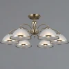 IL0596-6CSQ-25 AB AREZZO Потолочная люстра на штанге ILLUMICO IL0596-6CSQ-25 AB AREZZO