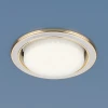 1036 GX53 WH/GD белый/золото Встраиваемый точечный светильник Elektrostandard 1036 GX53 WH/GD белый/золото